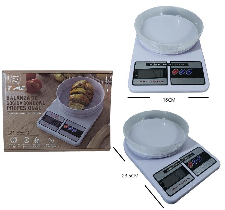 BALANZA ELECTRONICA CON BOWL