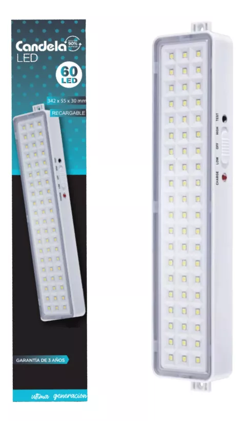 LUZ DE EMERGENCIA OM 60 LED