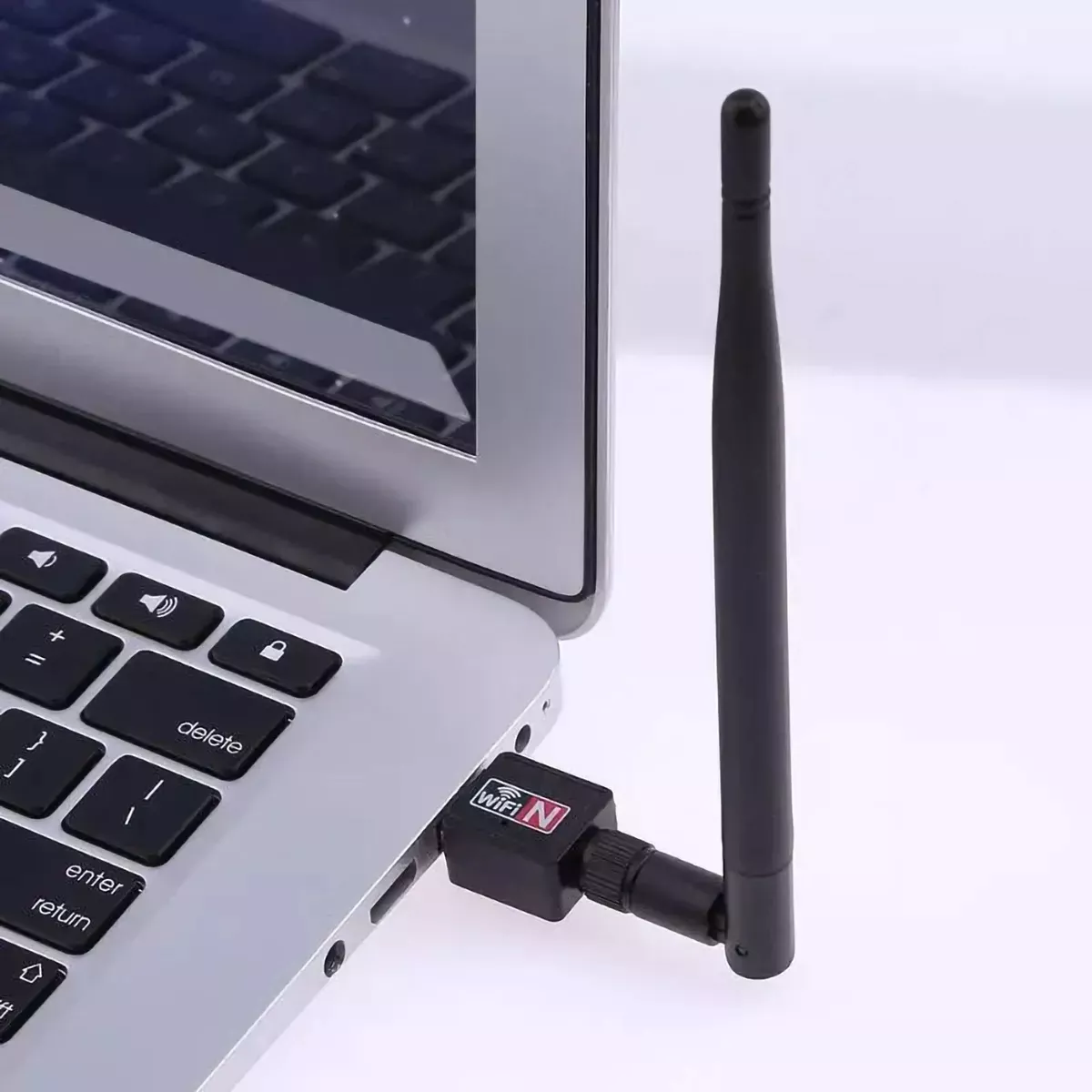 RECEPTOR WIFI CON ANTENA