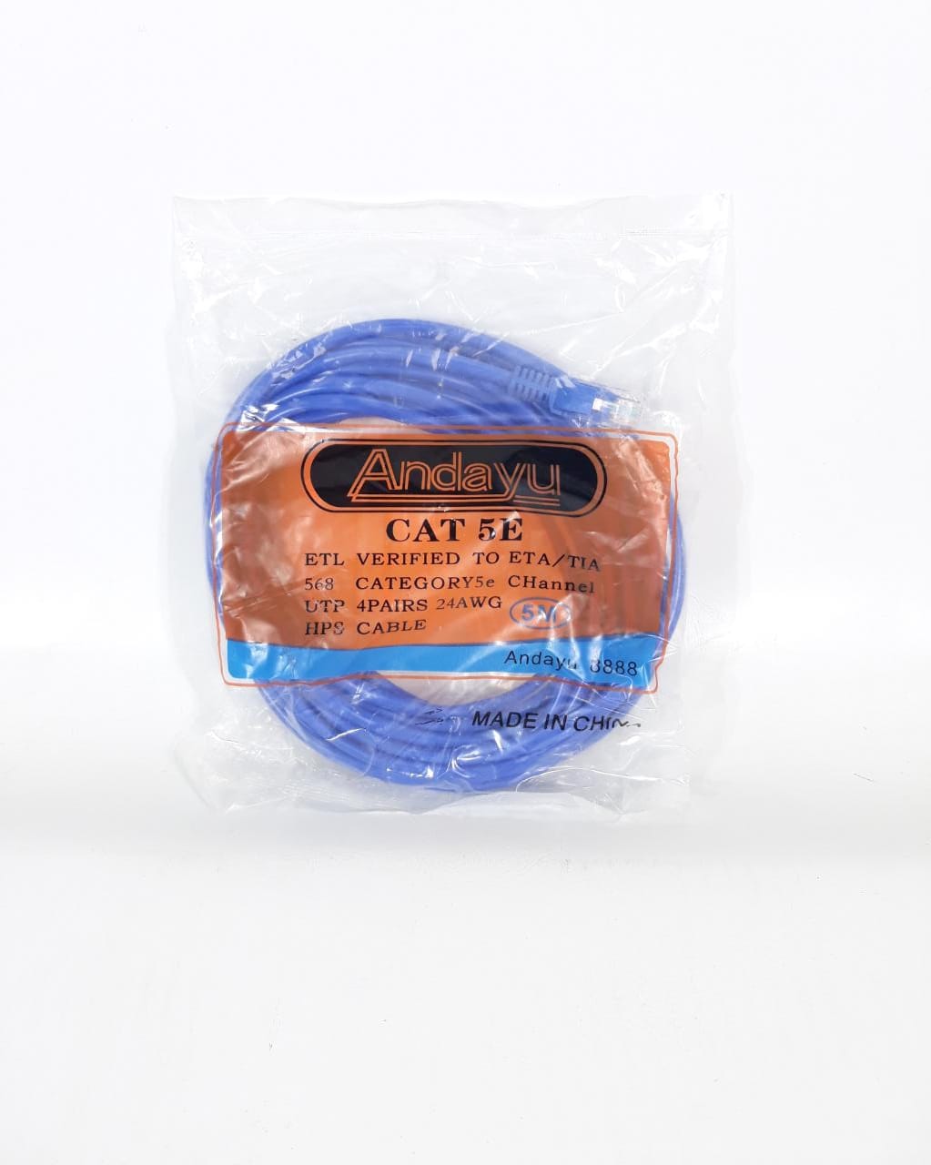 CABLE DE RED RJ45 5 MTS