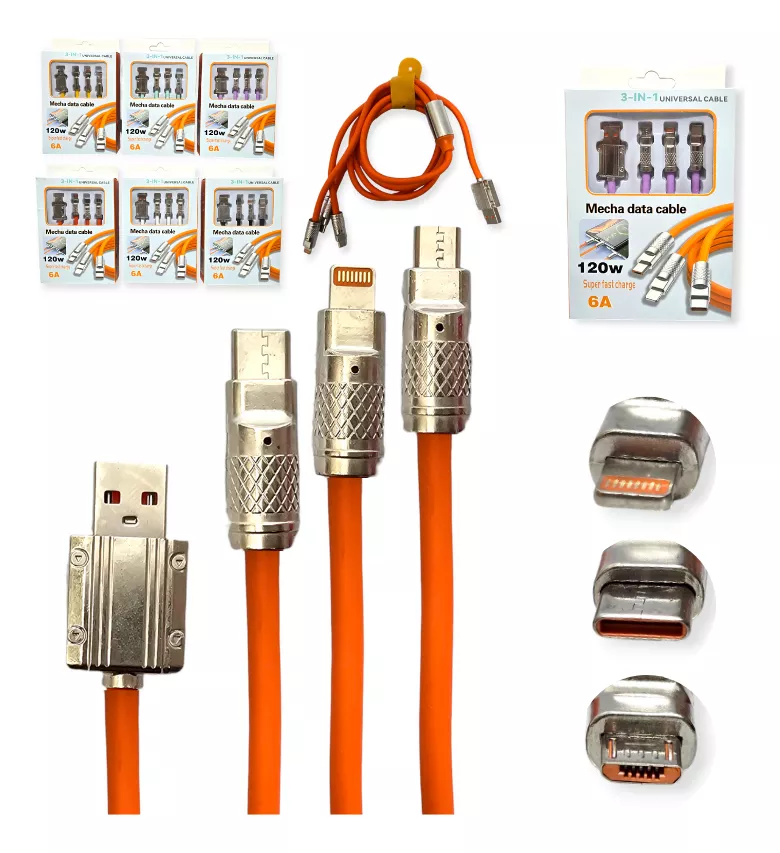 CABLE 3EN UNO C V8 LN