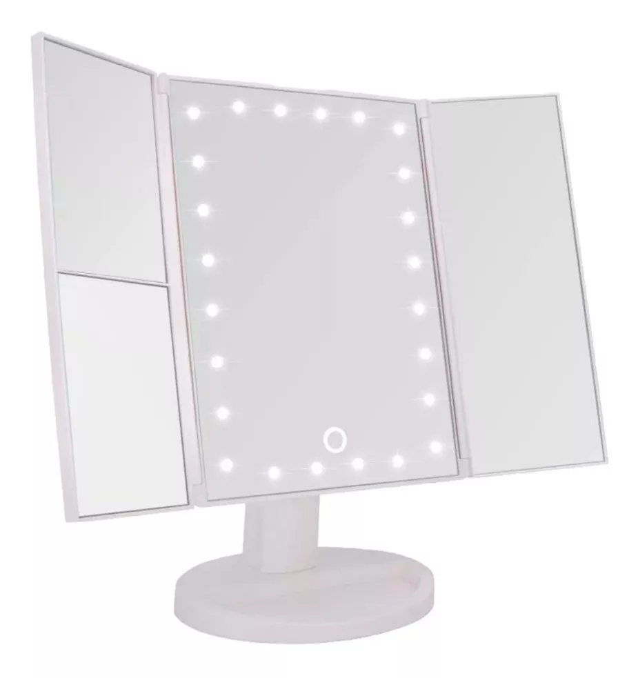 ESPEJO LED DOBLE MAQUILLAJE