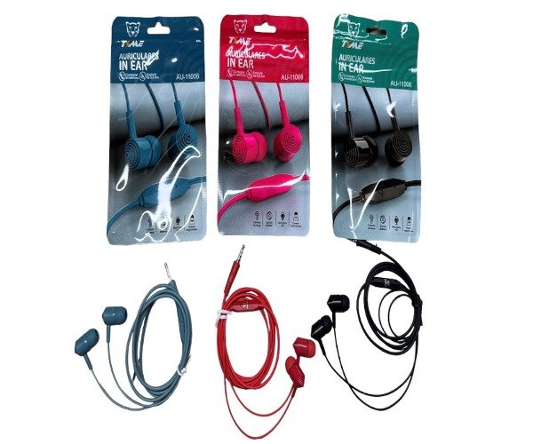 AURICULARES BOLSA TIME
