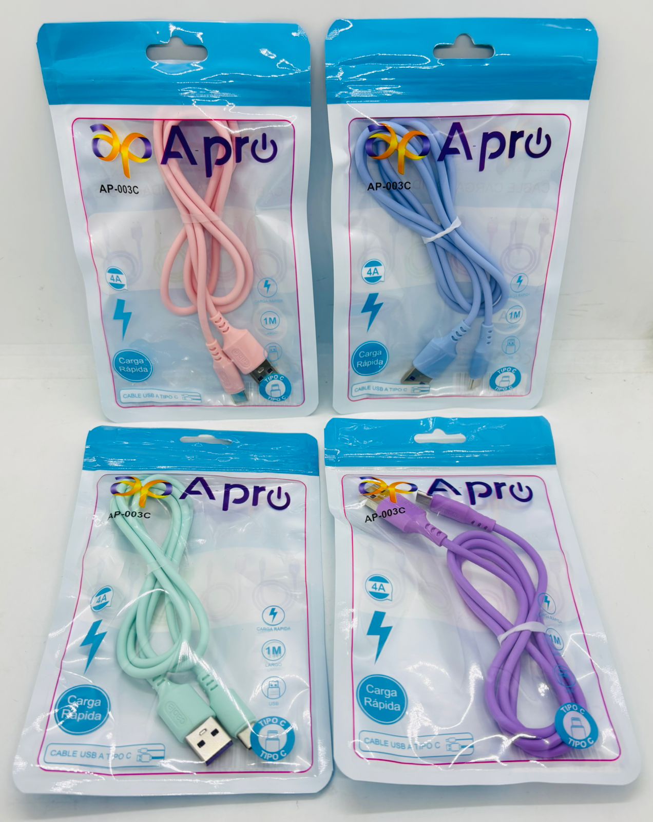 CABLE USB TIPO C 4A