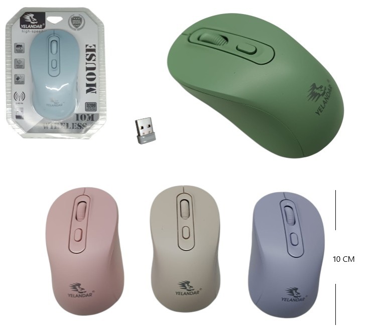MOUSE INALAMBRICO YELANDAR