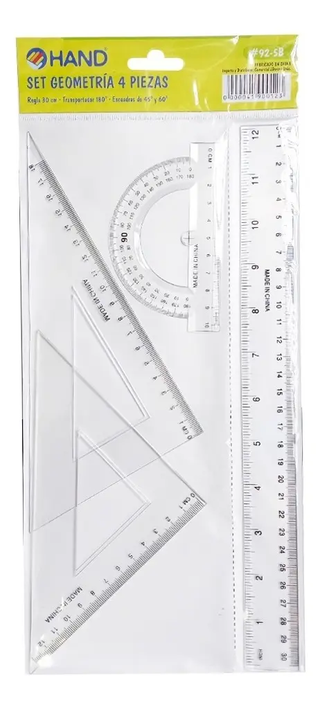 24 COMBOS GEOMETRIA 30CM X 4PCS