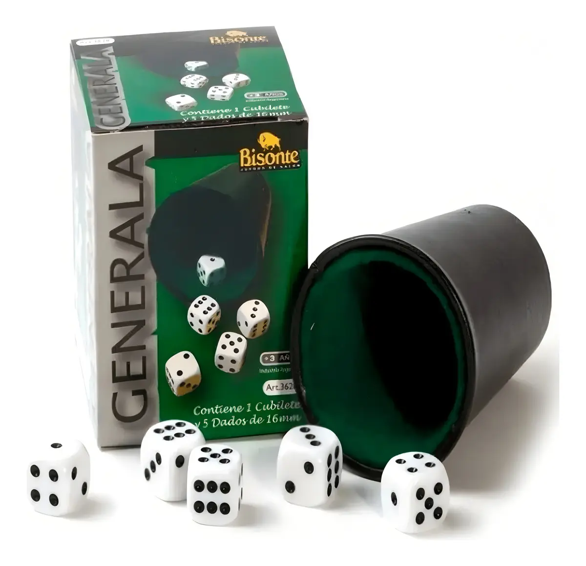 JUEGO DE GENERALA BISONTE
