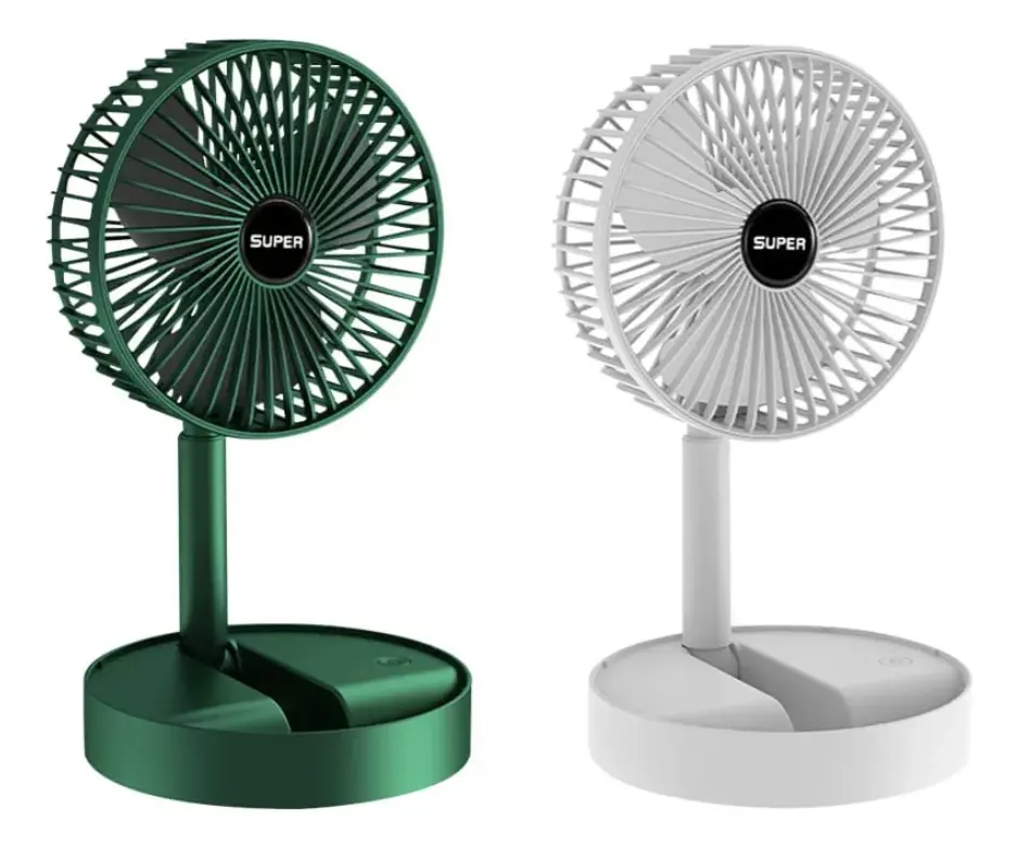 VENTILADOR PLEGABLE USB BASE + SOPORTE CELULAR