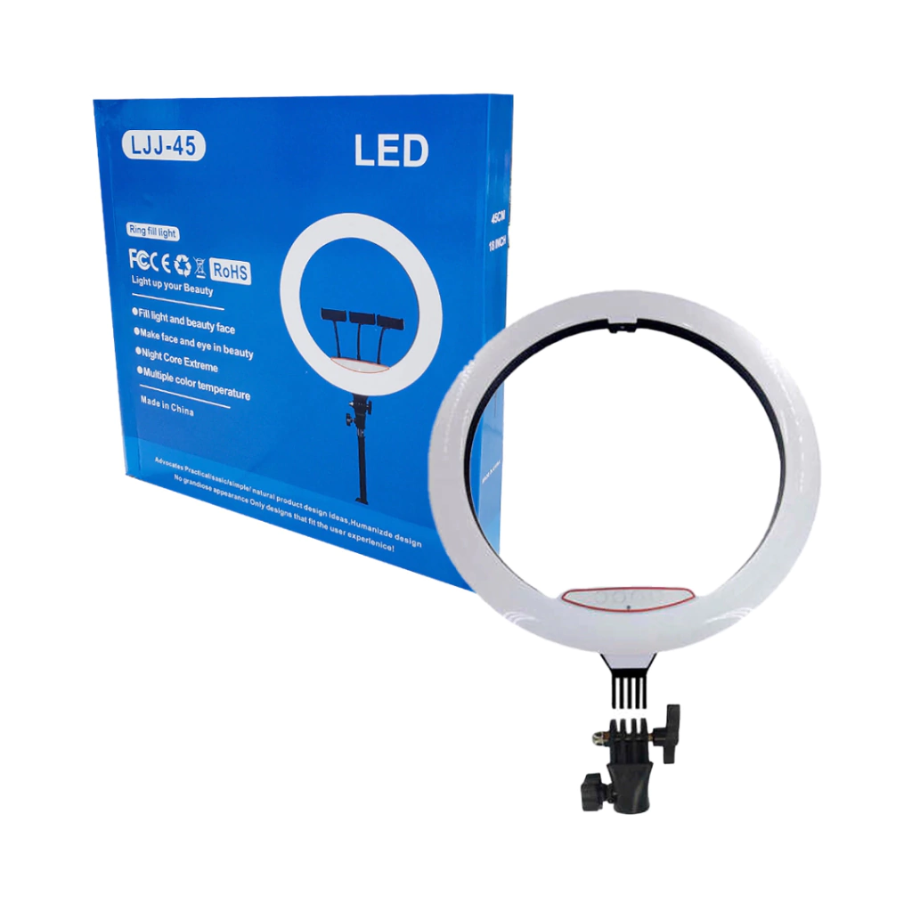 ARO DE LUZ RGB 36 CM SIN TRIPODE