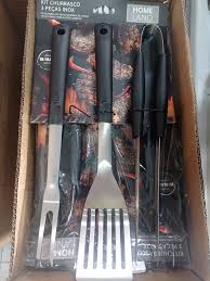 KIT DE ASADO TRES PIEZAS HOME LAND