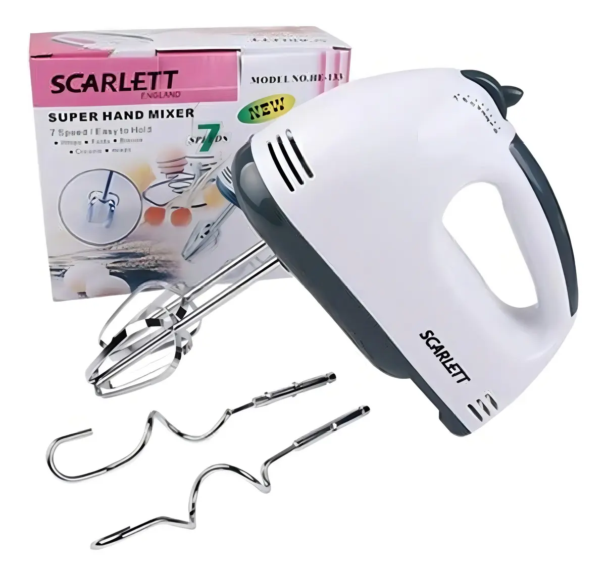 BATIDORA 7 VELOCIDADES SUPER HAND MIXER