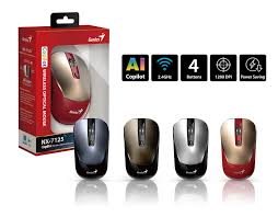 MOUSE INALAMBRICO GENIUS NX-7125 GRIS