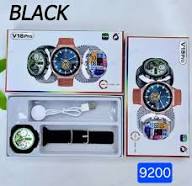 RELOJ SMARTWATCH V18 PRO REDONDO 1 MALLA