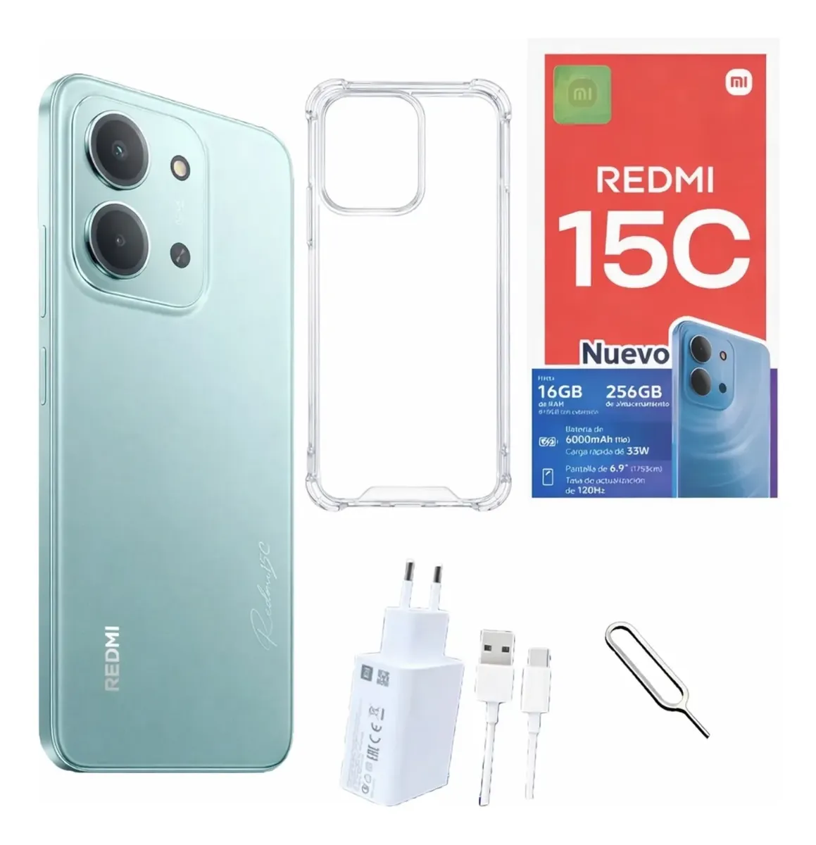 REDMI 15C 256GB 16GB RAM 6000MAH DUAL SIM 33W 50MPX